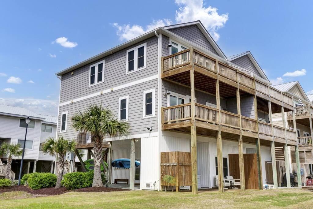 Villa Waterfront*Steps To Beach*Boat Launch*Kayaks*Pools Topsail Beach Exterior foto